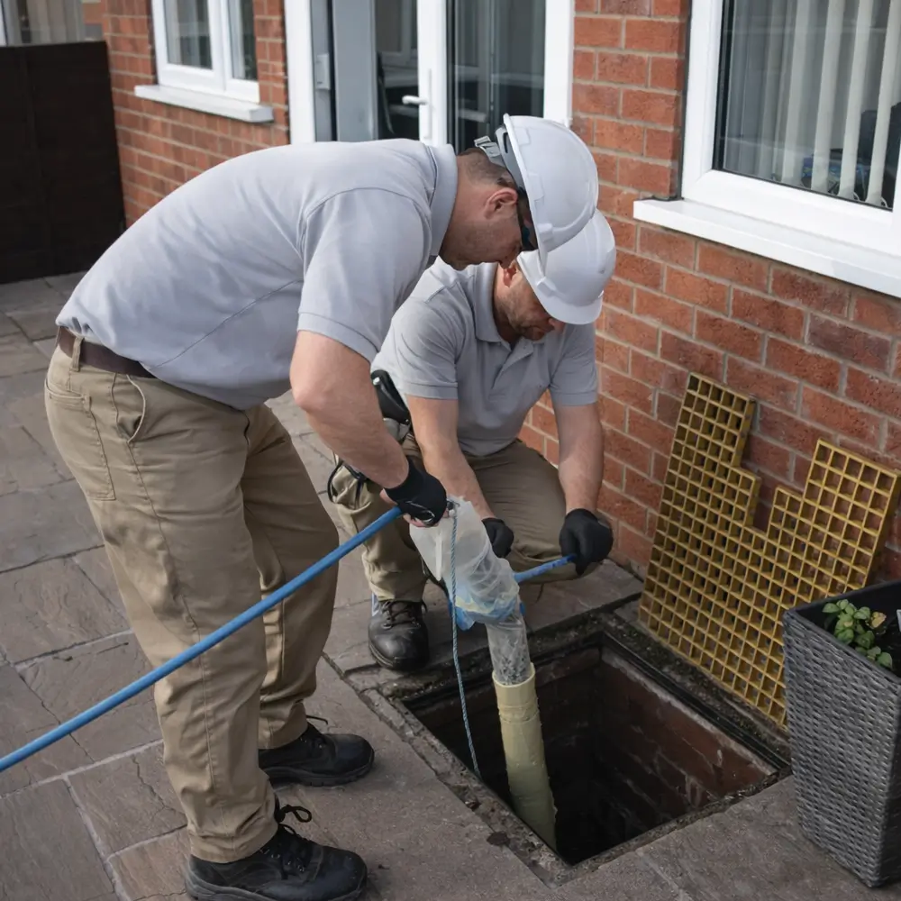 Blocked drain repair service in Chinnor
